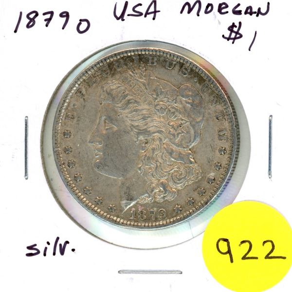 1879o USA Silver Morgan Dollar