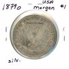 Image 2 : 1879o USA Silver Morgan Dollar