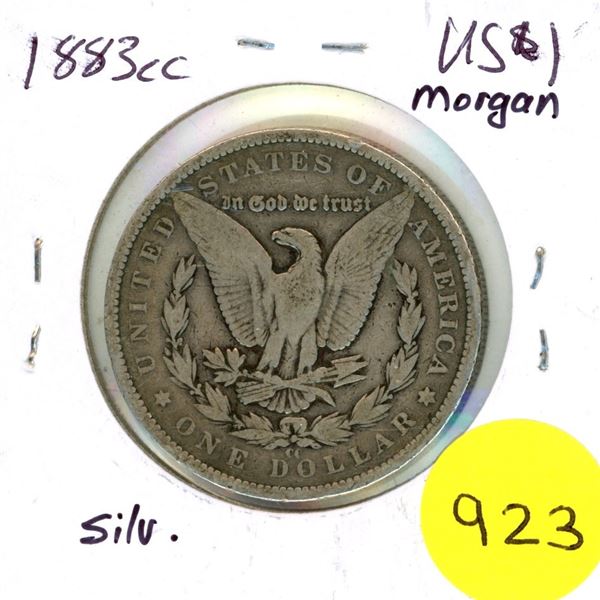 1883cc USA Silver Morgan Dollar