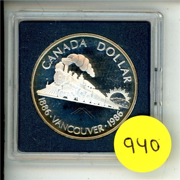 1986 Canada Silver Dollar