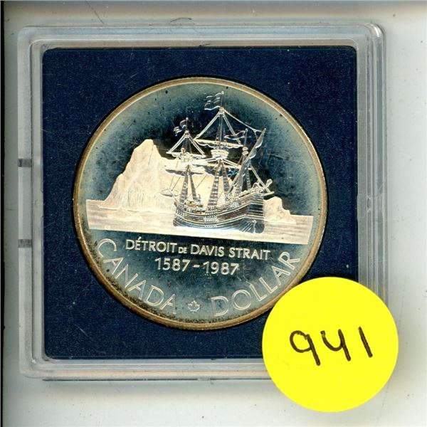 1987 Canada Silver Dollar