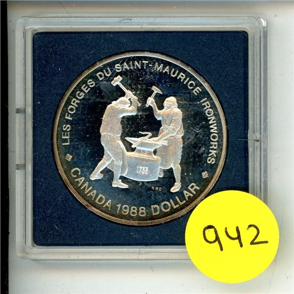 1988 Canada Silver Dollar