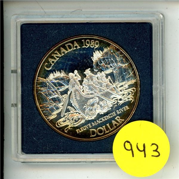 1989 Canada Silver Dollar