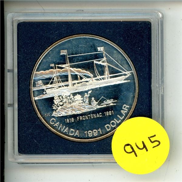 1991 Canada Silver Dollar