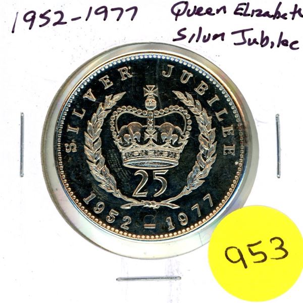 1952-1977 QEII Silver Jubilee Medallion