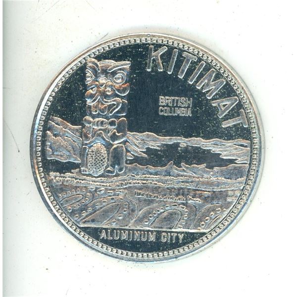 Corporation of District of Kitimat BC Medallion