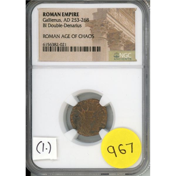 AD 253-268 Gallienus Bl Double-Denarius (1.)