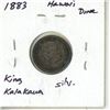 Image 2 : 1883 Hawaii Silver One Dime