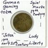 Image 2 : 19th to Early 20th Century German Gaming Token (Jeton), Lady Liberty