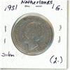 Image 2 : 1931 Netherlands Silver One Gulden (2.)