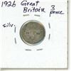 Image 2 : 1926 Great Britain Silver 3 Pence