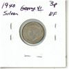 Image 2 : 1940 Great Britain Silver 3 Pence