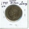 Image 2 : 1943 Great Britain Silver 2 Shillings