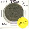 Image 1 : 1928 Great Britian Silver Half Crown