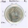 Image 2 : 1966 Bahamas Silver One Dollar