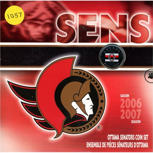 2006-2007 Season Ottawa Senators Coin Set