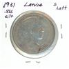 Image 2 : 1931 Latvia Silver 5 Latt