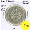 Image 1 : 1937 Australia Silver One Crown