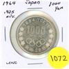 1964 Japan Silver 1000 Yen