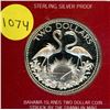 1974 Bahamas Silver Two Dollars