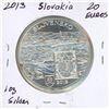 Image 2 : 2013 Slovakia Silver 20 Euros
