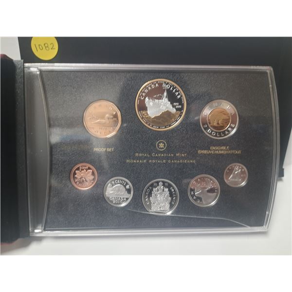 2010 Canada Silver Proof Set, COA
