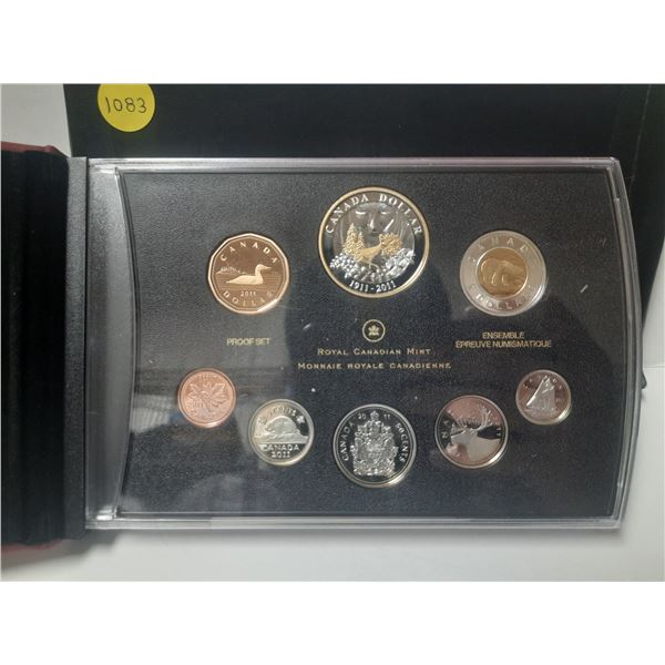 2011 Canada Silver Proof Set, COA