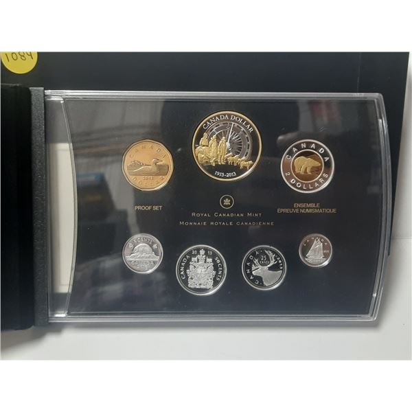 2013 Canada Fine Silver Proof Set, COA