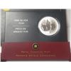 2005 Canada Fine Silver Five Dollar Coin, 60th Ann. End WWII, COA