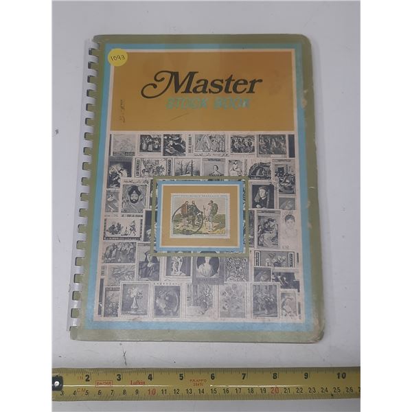Master Stock Book Stamp Collection