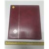 Burgundy (Lighthouse) Stock Book of Unused Canadian Stamps