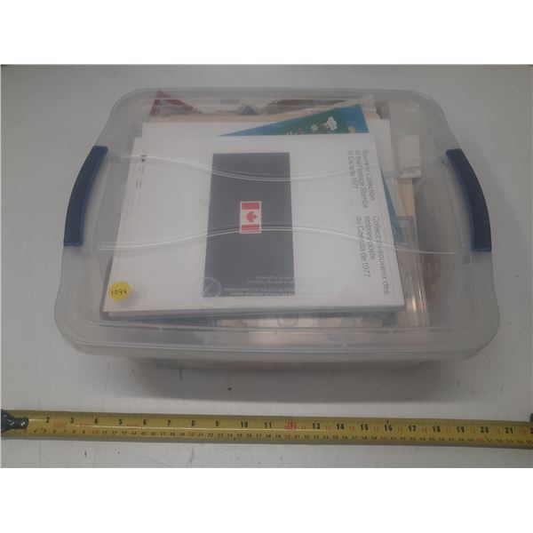 Tub of Miscellaneous Stamps