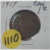 Image 1 : 1917 Canada Large One Cent.