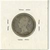 Image 2 : 1872-H Canada Silver 25 Cents Coin.