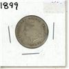 Image 2 : 1899 Canada Silver 25 Cents Coin.