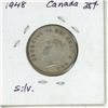 Image 2 : 1948 Canada Silver 25 Cents Coin.