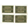 Image 1 : (4) 1920 German "10" Reichshant Notes.