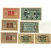 Image 1 : (7) German Bills 2-1914, 1-1917, 2-1920, 1-1944.