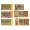 Image 1 : (9) German "Mark Bills" (3) 1939, (4) 1942, 2-?