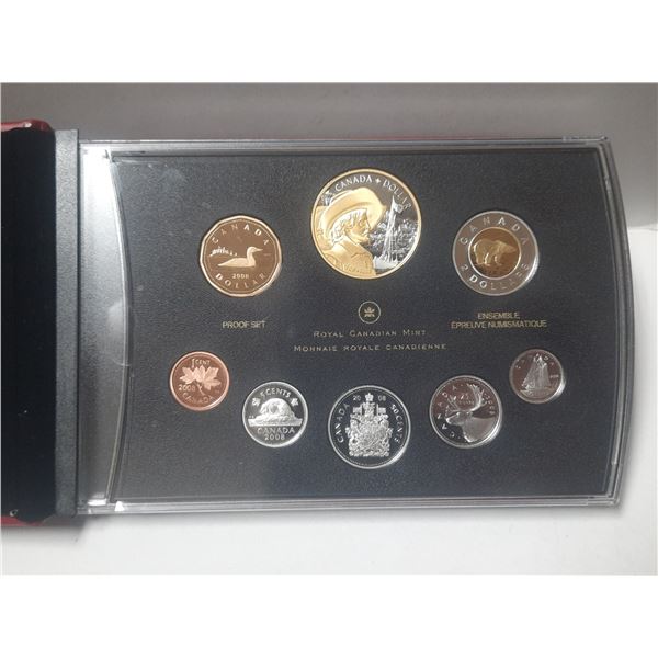 Royal Canadian Mint 2008 Prrof Set of Canadian Coinage.