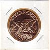 Image 1 : 1 OUNCE COPPER  -  .999 FINE - DINOSAURS - PTERANODON