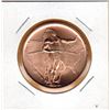 Image 1 : 1 OUNCE COPPER -  .999 FINE - AMERICAN INDIAN SERIES - OREGON TRAIL