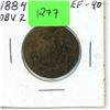 Image 1 : 1884 Canadian One Cent
