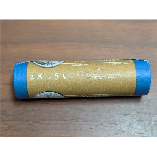 Roll of 1945-2005 End of World War II Victory Nickels BU