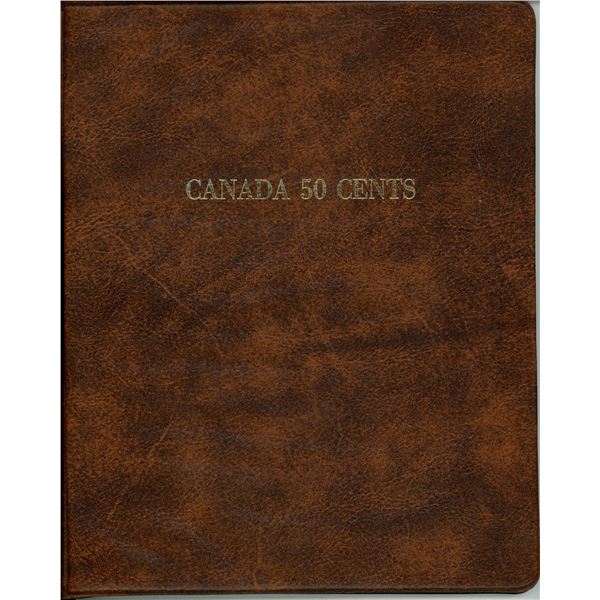 Empty Uni Safe Album For Canadian 50 Cent Coins