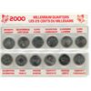 Image 1 : 2000 Millennium Quarters Set COMPLETE SET
