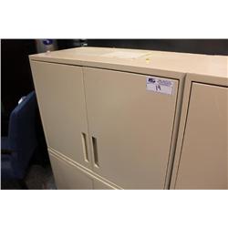 2 Door Stackable Storage Cabinet