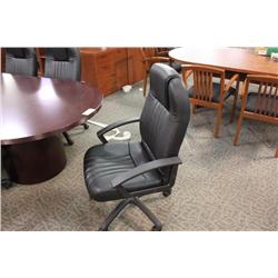 Black Hiback Executive Boardroom Chair