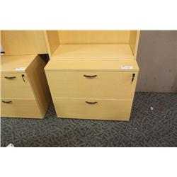 Maple 2 Drw. Lateral File Cabinet