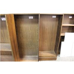 5' Dark Wood Bookshelf